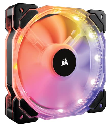 Corsair HD120 120 mm PWM RGB Fan Triple Pack With Controller